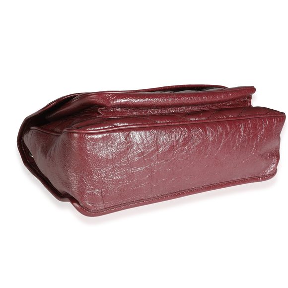 Saint Laurent Rouge Legion Matelassé Leather Large Niki Bag - Picture 6 of 8